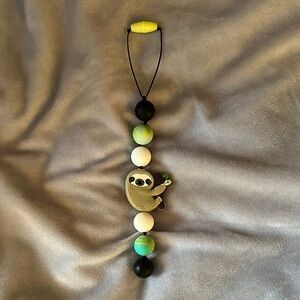 Handmade Sloth Silicone Teether